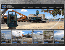 Tablet Screenshot of concretesolutions.com.ph